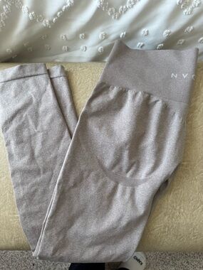 NVGTN Taupe High-Waist Leggings